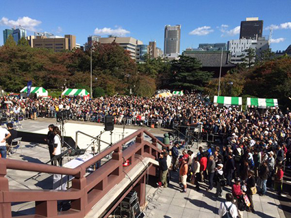 2015年「浜祭」イベント会場の様子