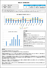 「数検スコア診断」診断結果（全体）の画面サンプル