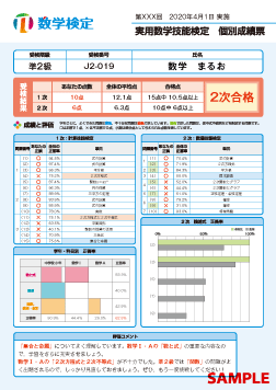 数学検定2級