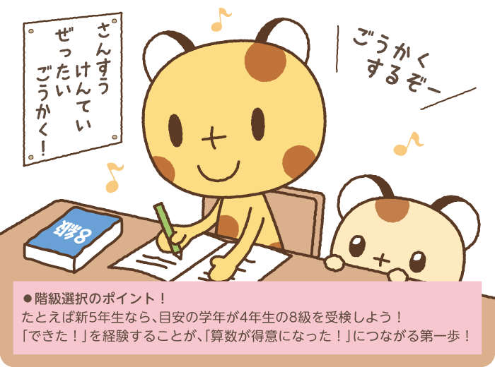 目標づくりで「算数学習の習慣」が身につきます！