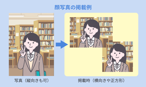 顔写真サンプル